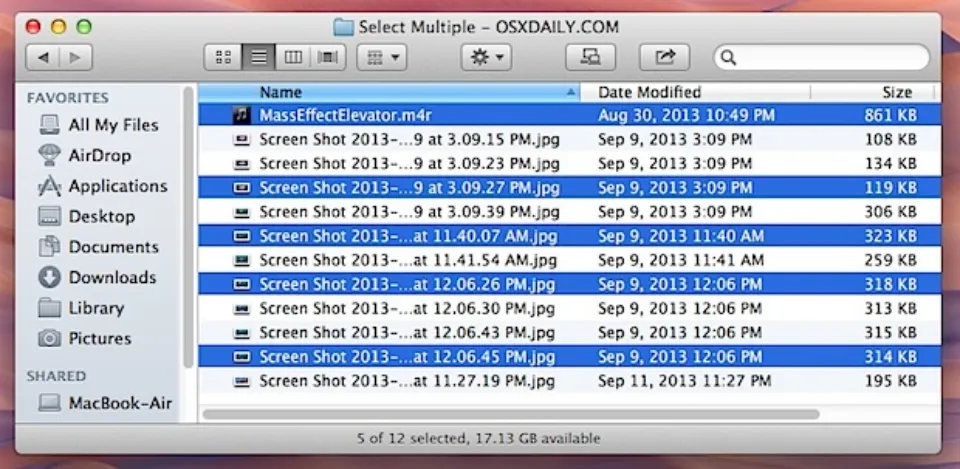 How to Select Multiple Photos on Mac? 5 Methods